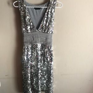 BCBG sequin evening dress